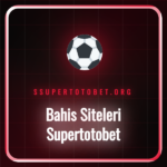 Bahis siteleri Supertotobet platformunun ana sayfası ve logosu