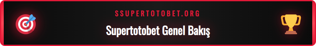 Supertotobet bahis sitesinin özelliklerini gösteren bir infografik