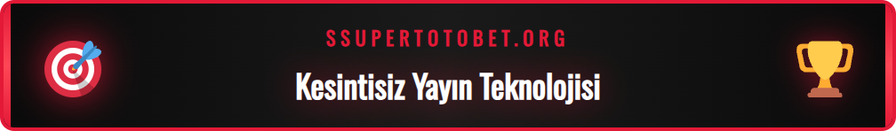 Sportotobet canlı maç yayınları için kullanılan modern streaming altyapısı