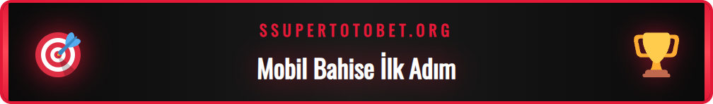 Supertotobet mobil platformuna başlamak için gerekli adımlar ve ayarlar.