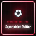 Supertotobet Twitter hesabının logosu ve güncel giriş bilgileri.