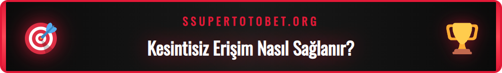 Supertotobet güncel giriş adresi üzerinden siteye erişim adımları.