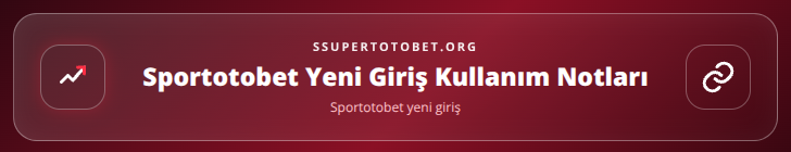 Sportotobet yeni giriş içerik görseli